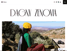 Tablet Screenshot of dagnyzenovia.com